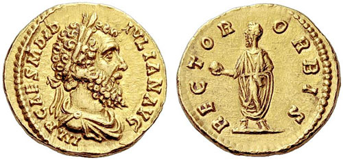 didius julianus roman coin aureus